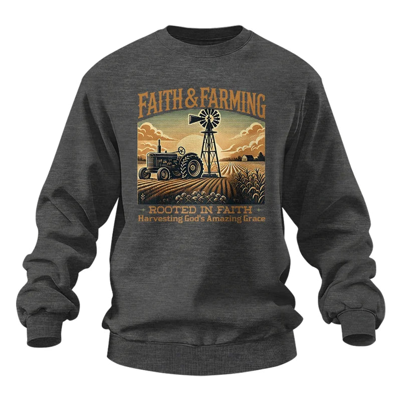 Faith And Farming 3 - Unisex Heavy Blend™ Crewneck Sweatshirt