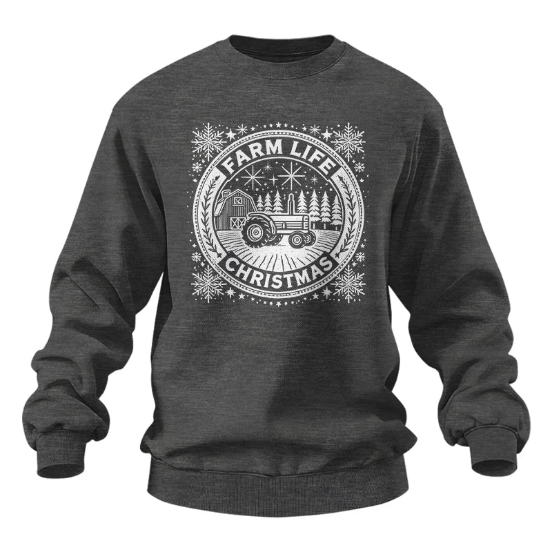 Farm Life Christmas 2 - Unisex Heavy Blend™ Crewneck Sweatshirt