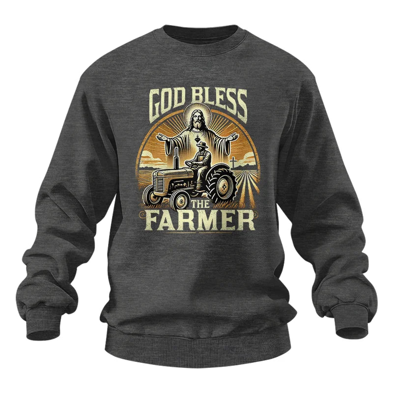 Image of God Bless The Farmer 1 - Unisex Heavy Blend™ Crewneck Sweatshirt