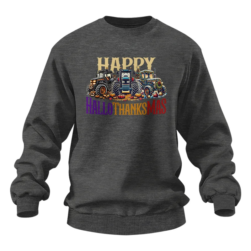 Happy HalloThanksMas - Unisex Heavy Blend™ Crewneck Sweatshirt