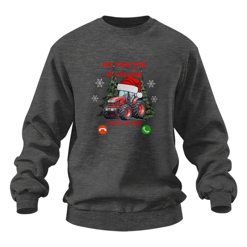 Image of My Tractor Is Calling 2 - Unisex Heavy Blend™ Crewneck Sweatshirt