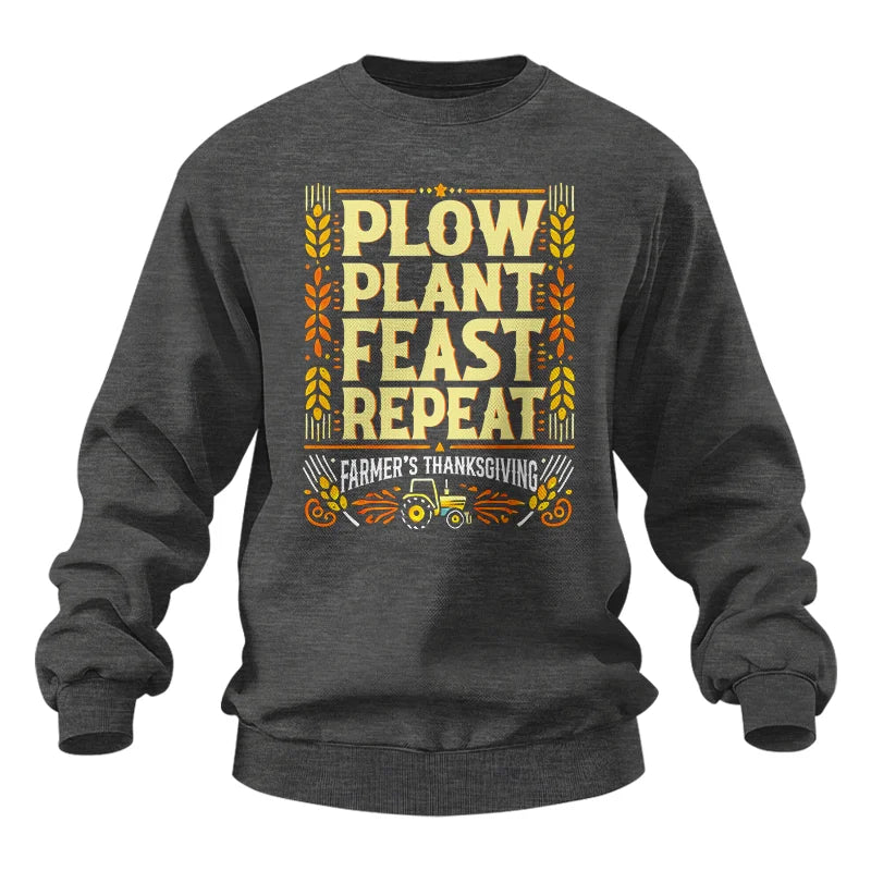 Image of Plow Plant Feast Repeat - Unisex Heavy Blend™ Crewneck Sweatshirt