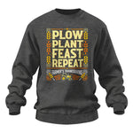 Plow Plant Feast Repeat - Unisex Heavy Blend™ Crewneck Sweatshirt