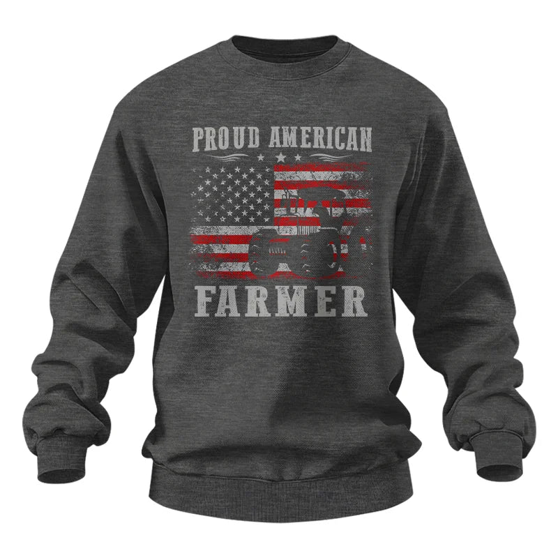 Proud American Farmer - Unisex Heavy Blend™ Crewneck Sweatshirt