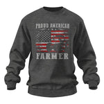 Proud American Farmer - Unisex Heavy Blend™ Crewneck Sweatshirt