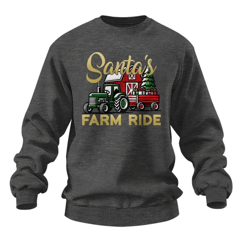 Santa's Farm Ride 2 - Unisex Heavy Blend™ Crewneck Sweatshirt