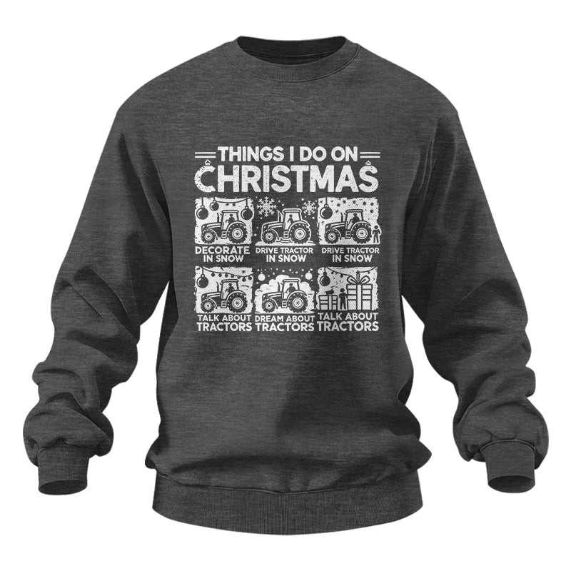 Image of Things I Do On Christmas - Unisex Heavy Blend™ Crewneck Sweatshirt