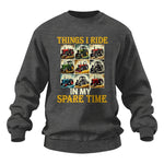 Things I Ride In My Spare Time 2 - Unisex Heavy Blend™ Crewneck Sweatshirt