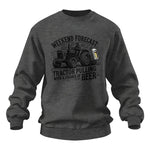 Tractor With A Chance Of Beer - Unisex Heavy Blend™ Crewneck Sweatshirt