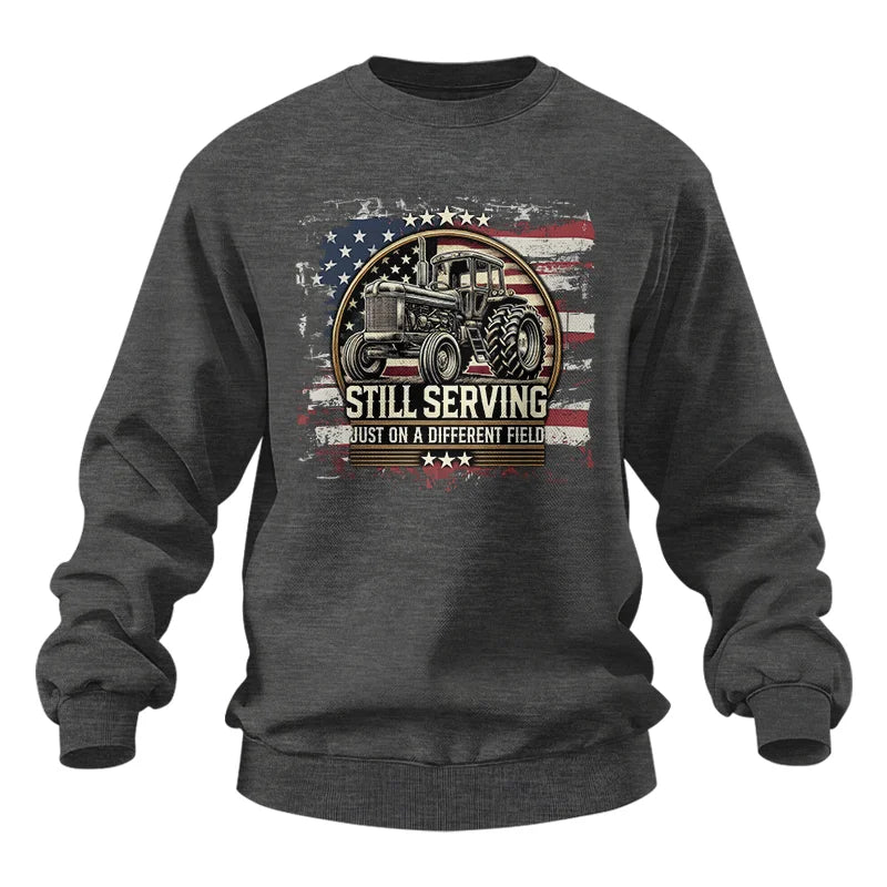 Veteran Farmer Still Serving 1 - Unisex Heavy Blend™ Crewneck Sweatshirt