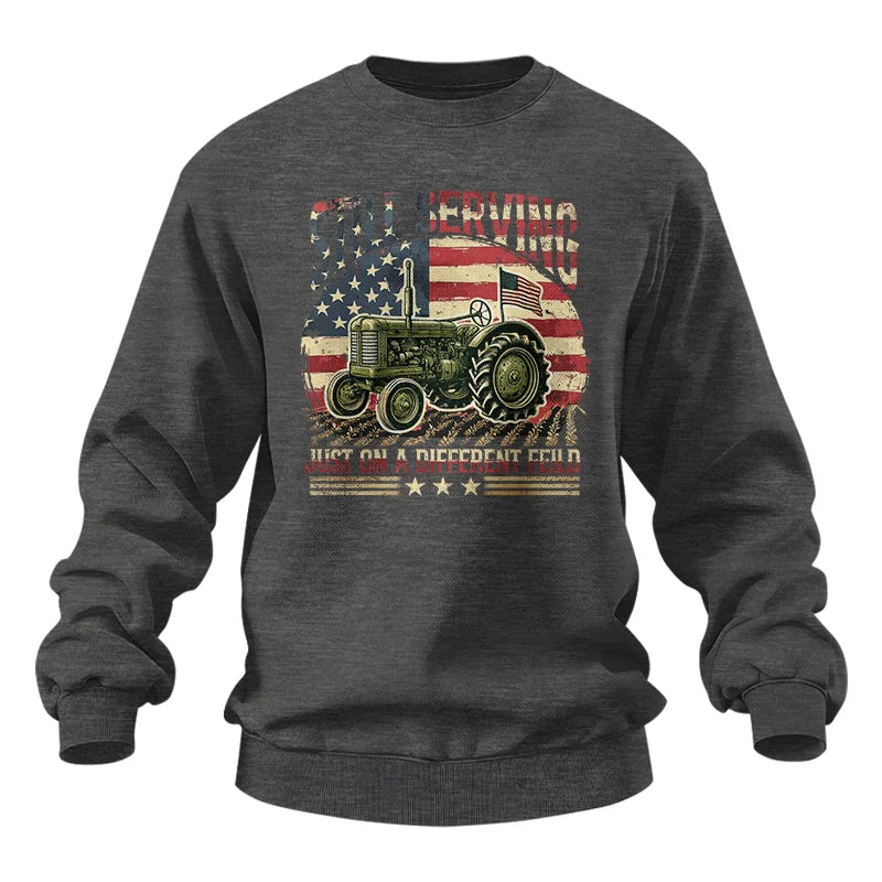 Veteran Farmer Still Serving 10 - Unisex Heavy Blend™ Crewneck Sweatshirt