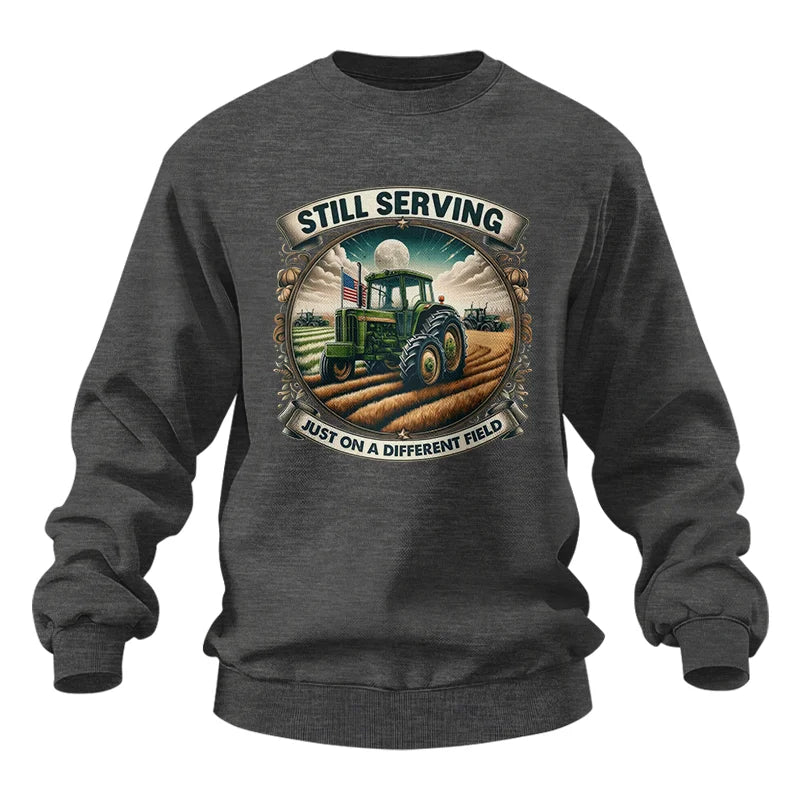 Veteran Farmer Still Serving 4 - Unisex Heavy Blend™ Crewneck Sweatshirt