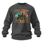 Veteran Farmer Still Serving 9 - Unisex Heavy Blend™ Crewneck Sweatshirt