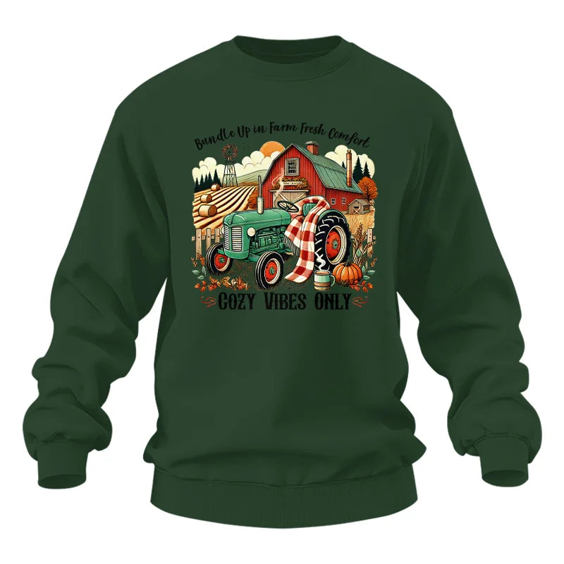 Bundle Up in Farm Fresh Comfort_Cozy Vibes Only - Unisex Heavy Blend™ Crewneck Sweatshirt