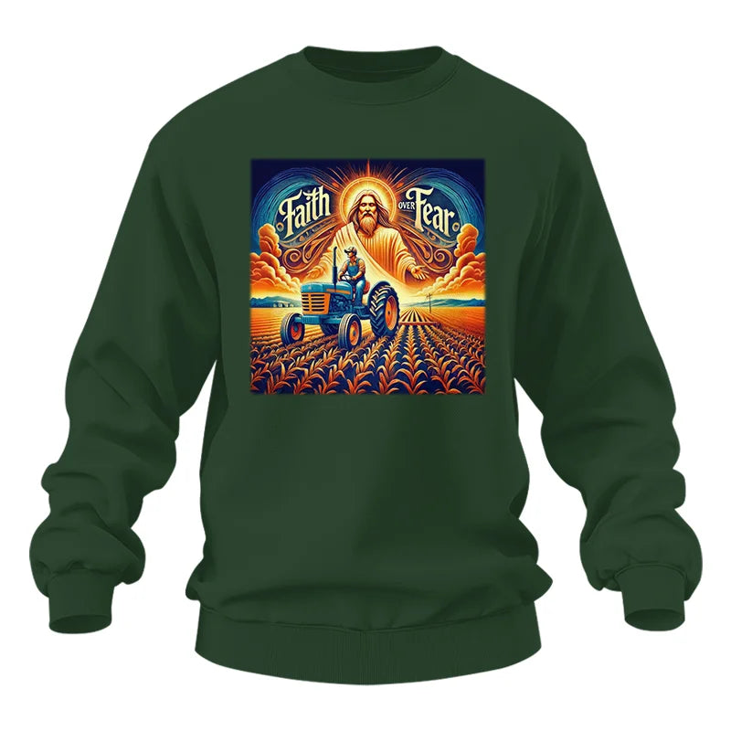 Faith Over Fear 1 - Unisex Heavy Blend™ Crewneck Sweatshirt