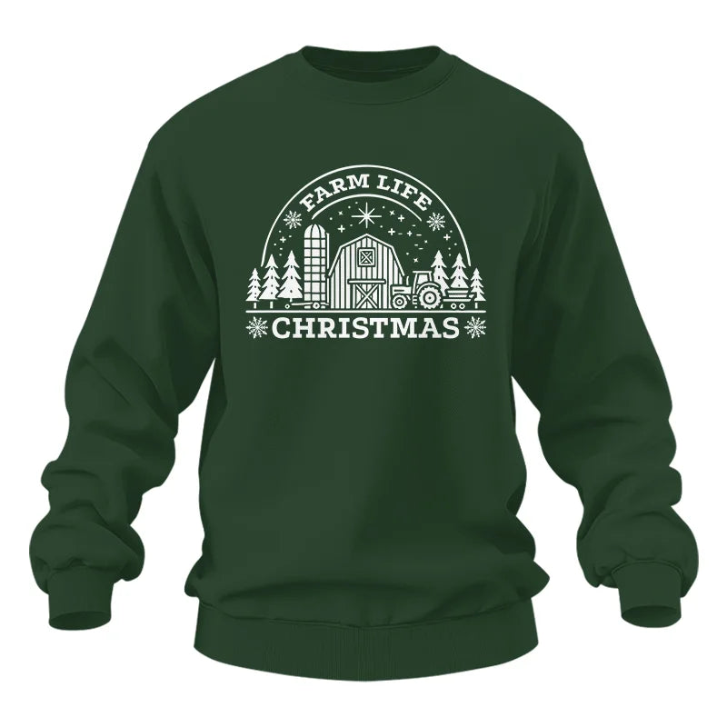 Farm Life Christmas 4 - Unisex Heavy Blend™ Crewneck Sweatshirt