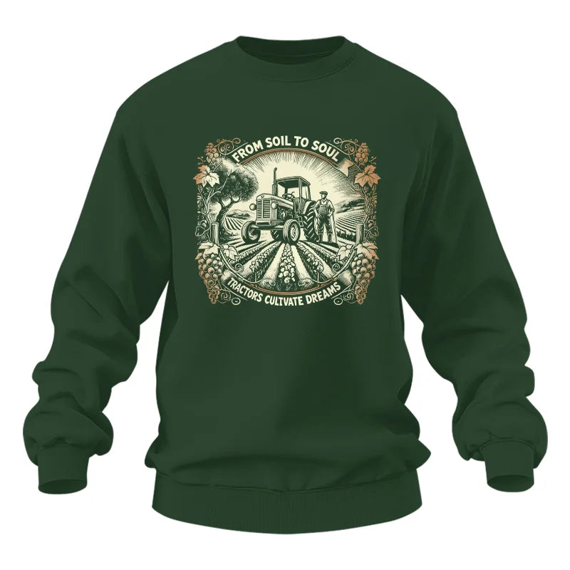 From Soil To Soul_Tractors Cultivate Dreams 2 - Unisex Heavy Blend™ Crewneck Sweatshirt