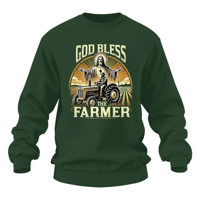 Image of God Bless The Farmer 1 - Unisex Heavy Blend™ Crewneck Sweatshirt