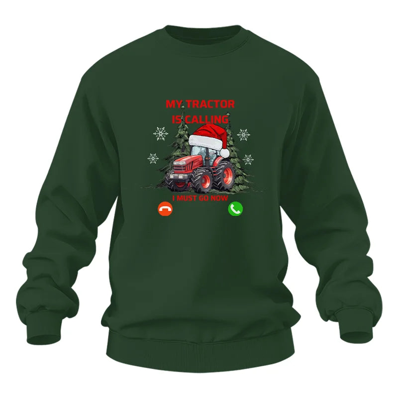 Image of My Tractor Is Calling 2 - Unisex Heavy Blend™ Crewneck Sweatshirt