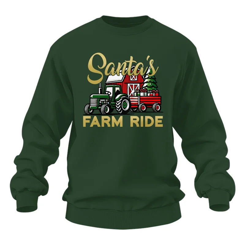 Image of Santa's Farm Ride 2 - Unisex Heavy Blend™ Crewneck Sweatshirt