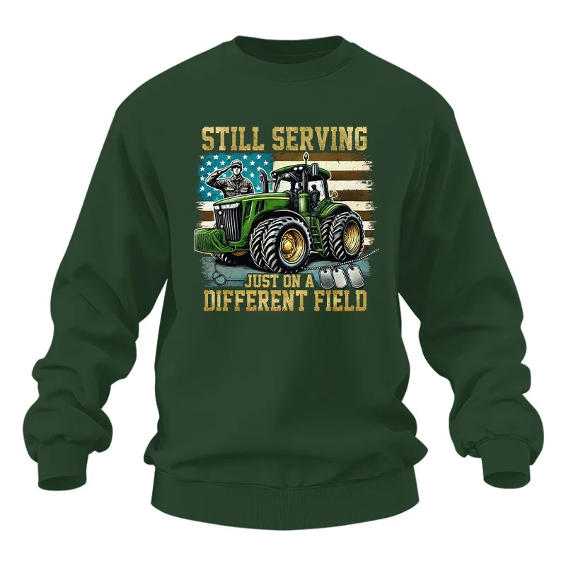 Image of Veteran Farmer Still Serving 3 - Unisex Heavy Blend™ Crewneck Sweatshirt