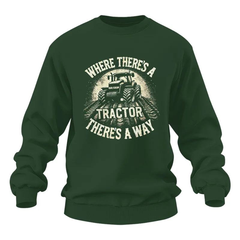 Where There's A Tractor There's A Way 3 - Unisex Heavy Blend™ Crewneck Sweatshirt