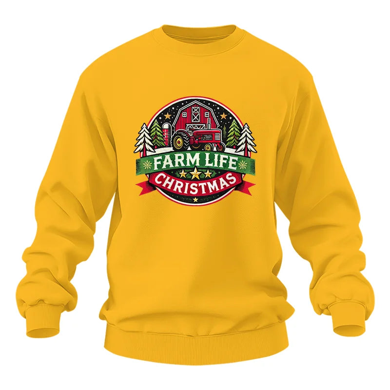 Farm Life Christmas 3 - Unisex Heavy Blend™ Crewneck Sweatshirt