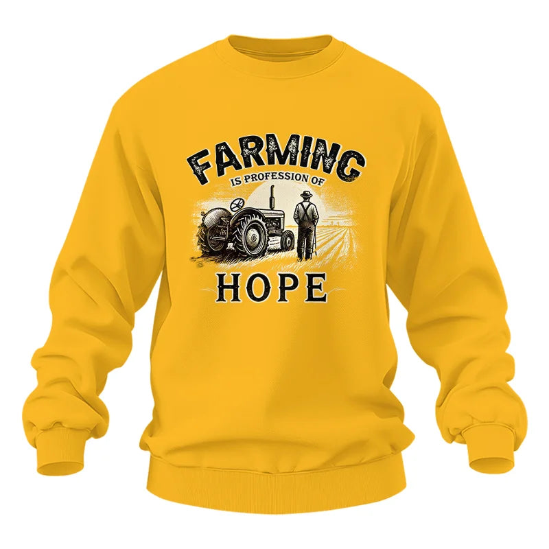 Image of Farming Is A Profession Of Hope 2 - Unisex Heavy Blend™ Crewneck Sweatshirt