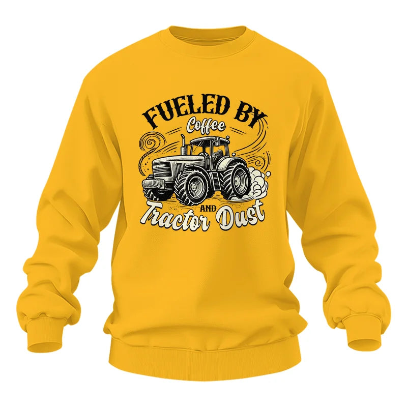 Fueled By Coffee And Tractor Dust 2 - Unisex Heavy Blend™ Crewneck Sweatshirt