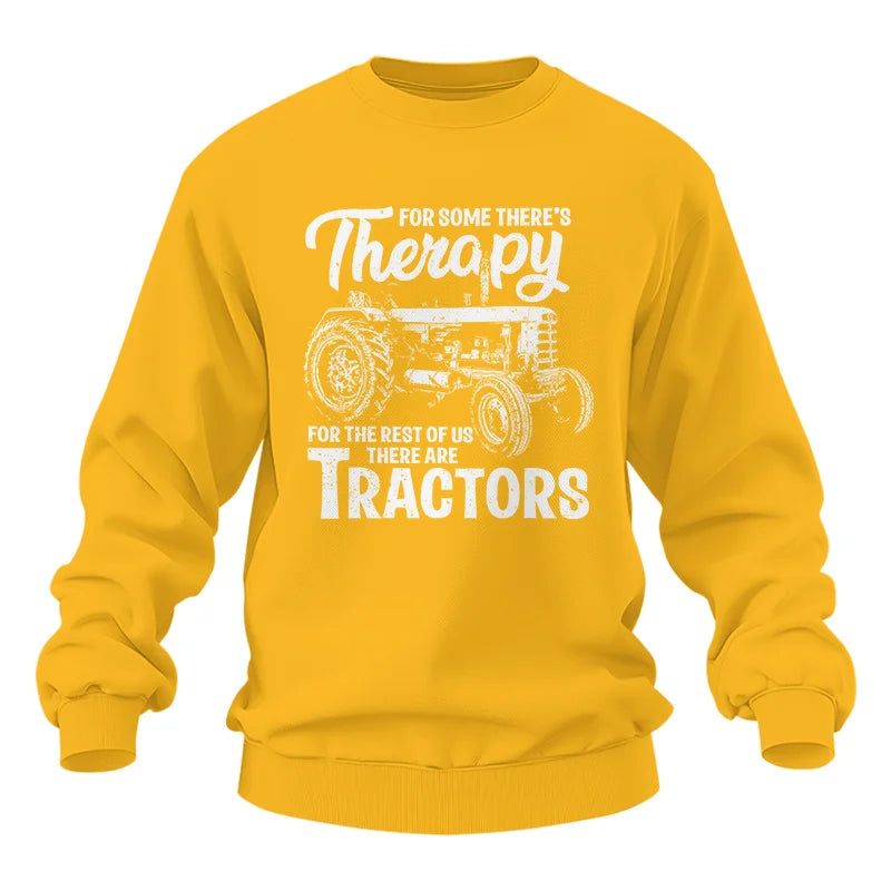 Funny Farmer Therapy Vintage Tractor Lover - Unisex Heavy Blend™ Crewneck Sweatshirt