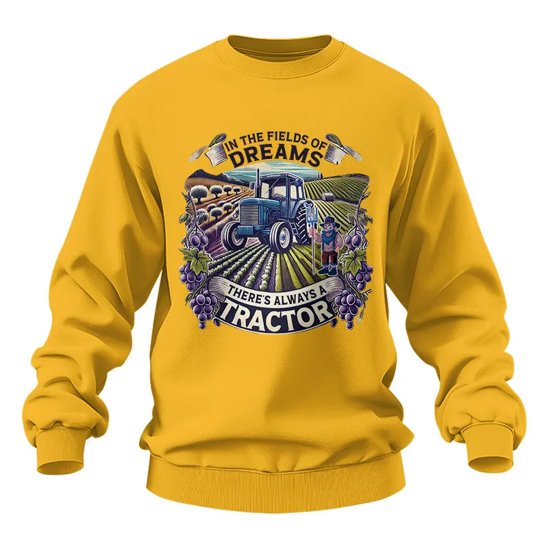 In The Fields Of Dreams There's Always A Tractor 1 - Unisex Heavy Blend™ Crewneck Sweatshirt