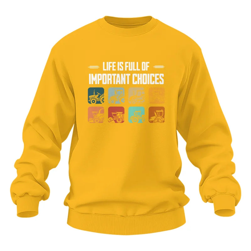 Image of Life Is Full Important Choices 36 - Unisex Heavy Blend™ Crewneck Sweatshirt