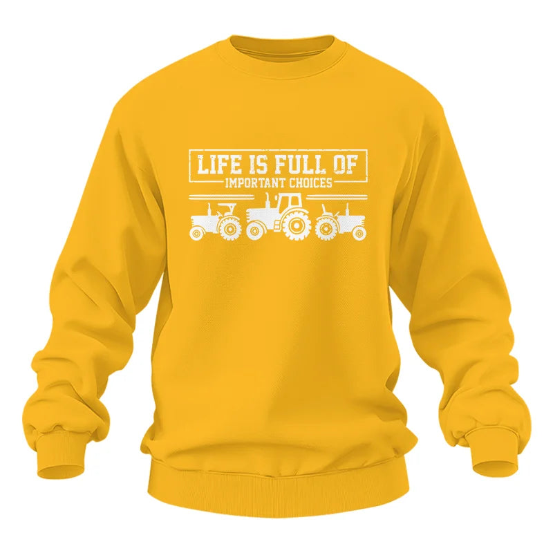 Image of Life Is Full Of Important Choices 31 - Unisex Heavy Blend™ Crewneck Sweatshirt