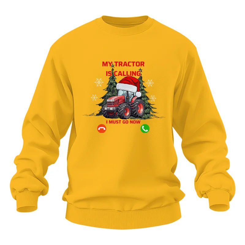 My Tractor Is Calling 2 - Unisex Heavy Blend™ Crewneck Sweatshirt