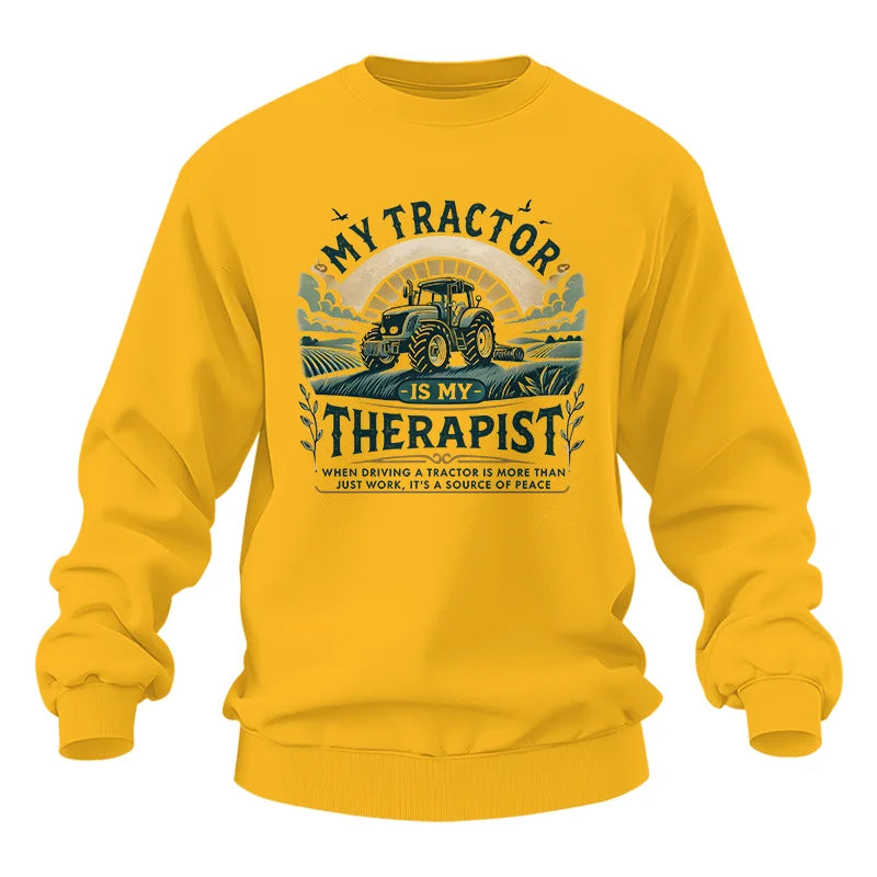 Image of My Tractor Is My Therapist - Unisex Heavy Blend™ Crewneck Sweatshirt