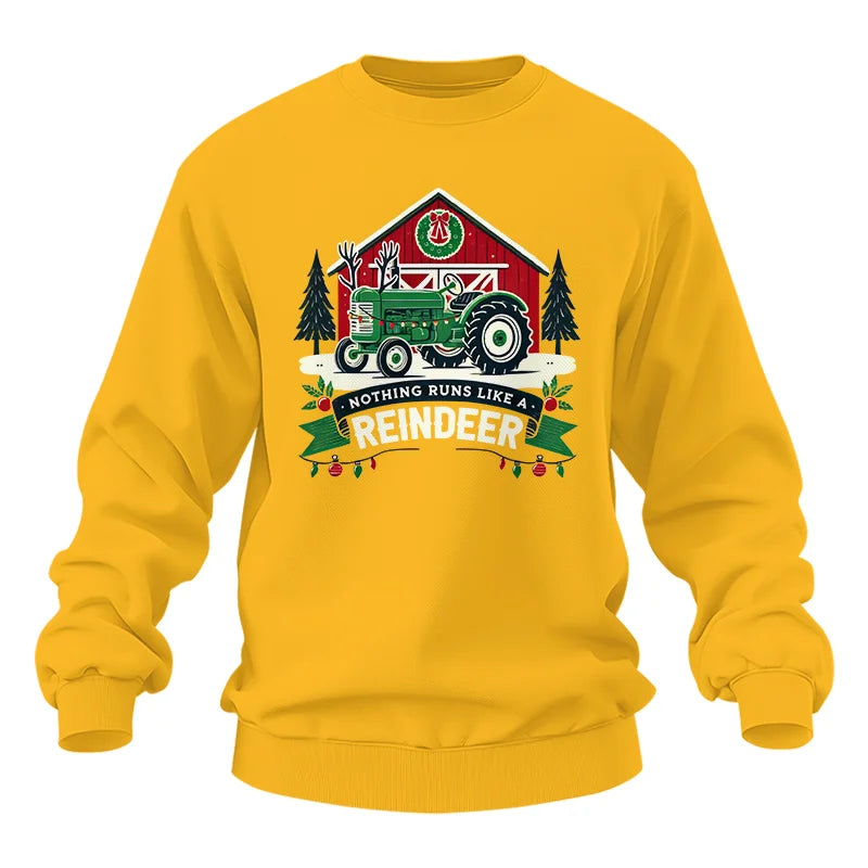 Nothing Runs Like A Reindeer 2 - Unisex Heavy Blend™ Crewneck Sweatshirt