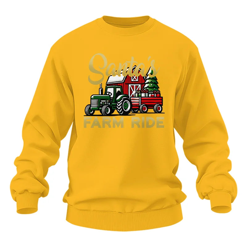 Santa's Farm Ride 2 - Unisex Heavy Blend™ Crewneck Sweatshirt