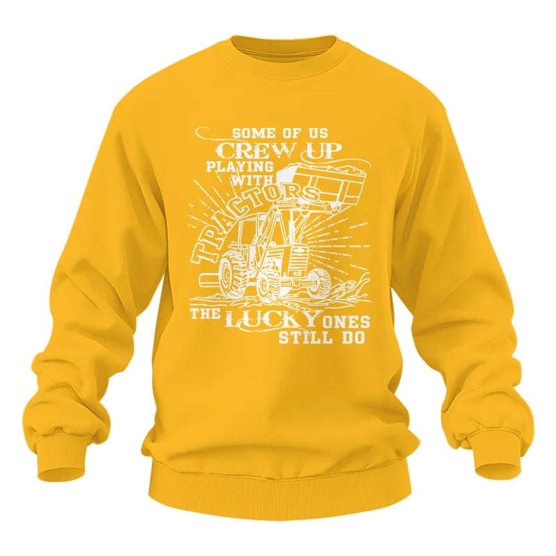 Some Of Us Grew Up Playing With Tractors 1 - Unisex Heavy Blend™ Crewneck Sweatshirt