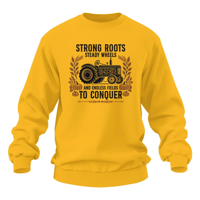 Thanksgiving Farmer Endless Fields To Conquer 5 - Unisex Heavy Blend™ Crewneck Sweatshirt