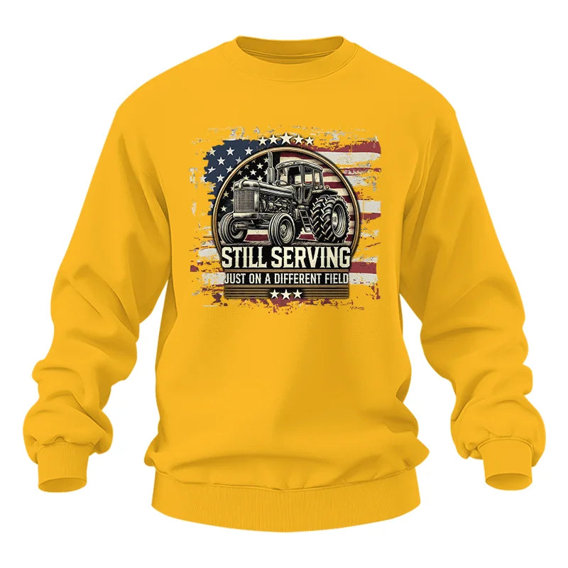 Veteran Farmer Still Serving 1 - Unisex Heavy Blend™ Crewneck Sweatshirt