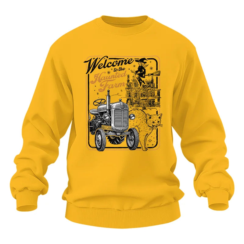 Welcome To The Haunted Farm 1 - Unisex Heavy Blend™ Crewneck Sweatshirt