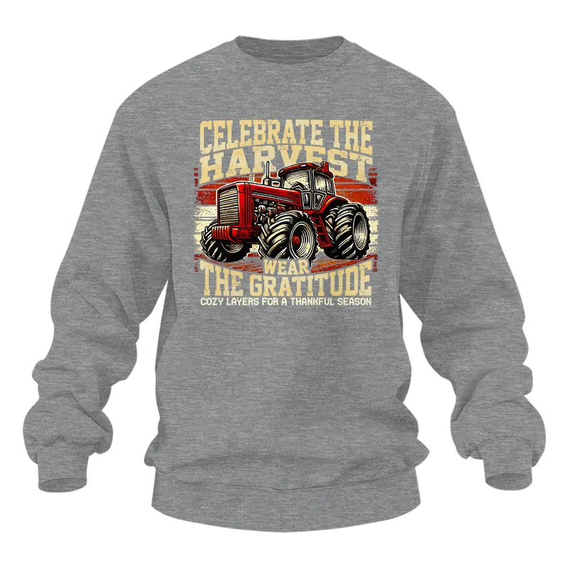 Celebrate the Harvest Wear the Gratitude - Unisex Heavy Blend™ Crewneck Sweatshirt