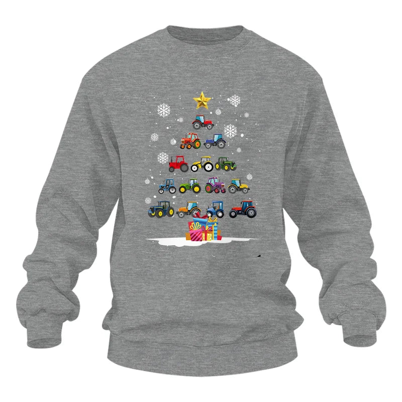 Image of Christmas Tractor Tree - Unisex Heavy Blend™ Crewneck Sweatshirt