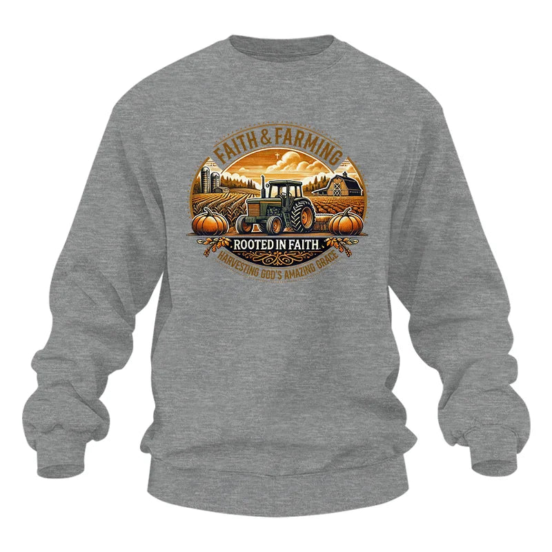 Faith And Farming 1 - Unisex Heavy Blend™ Crewneck Sweatshirt