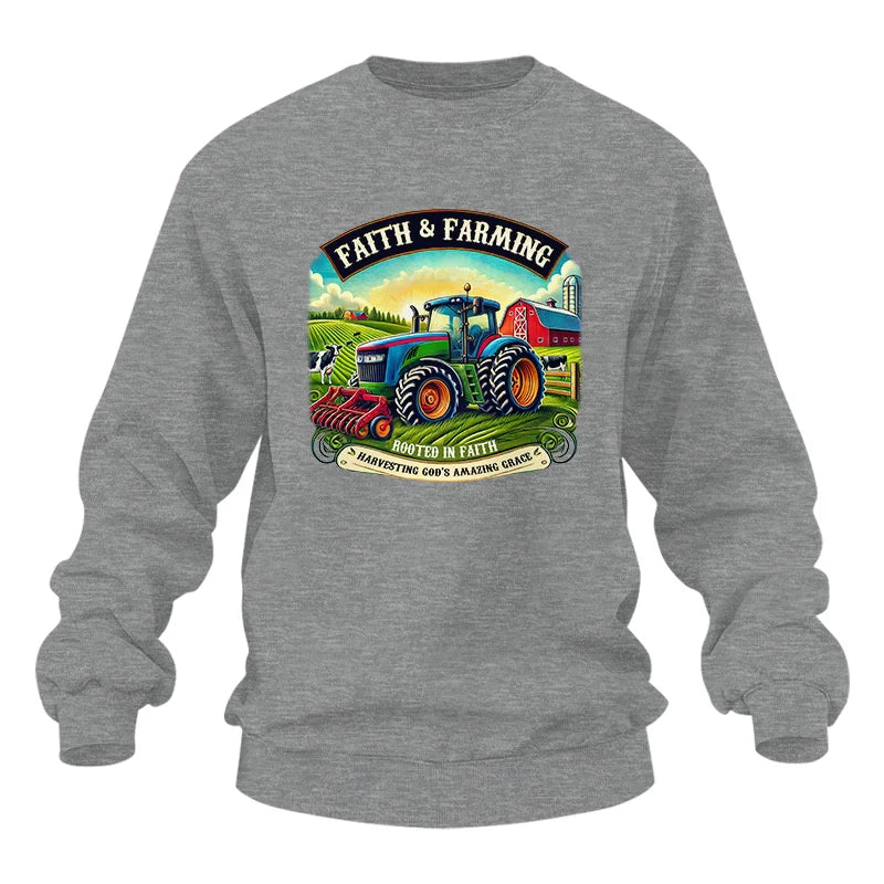 Faith And Farming 2 - Unisex Heavy Blend™ Crewneck Sweatshirt