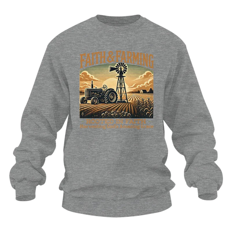 Faith And Farming 3 - Unisex Heavy Blend™ Crewneck Sweatshirt