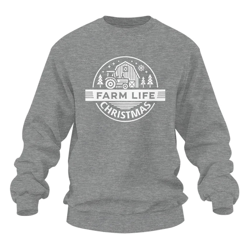 Farm Life Christmas 1 - Unisex Heavy Blend™ Crewneck Sweatshirt