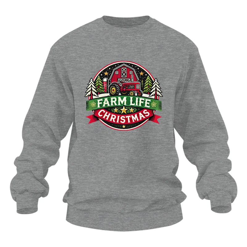 Farm Life Christmas 3 - Unisex Heavy Blend™ Crewneck Sweatshirt