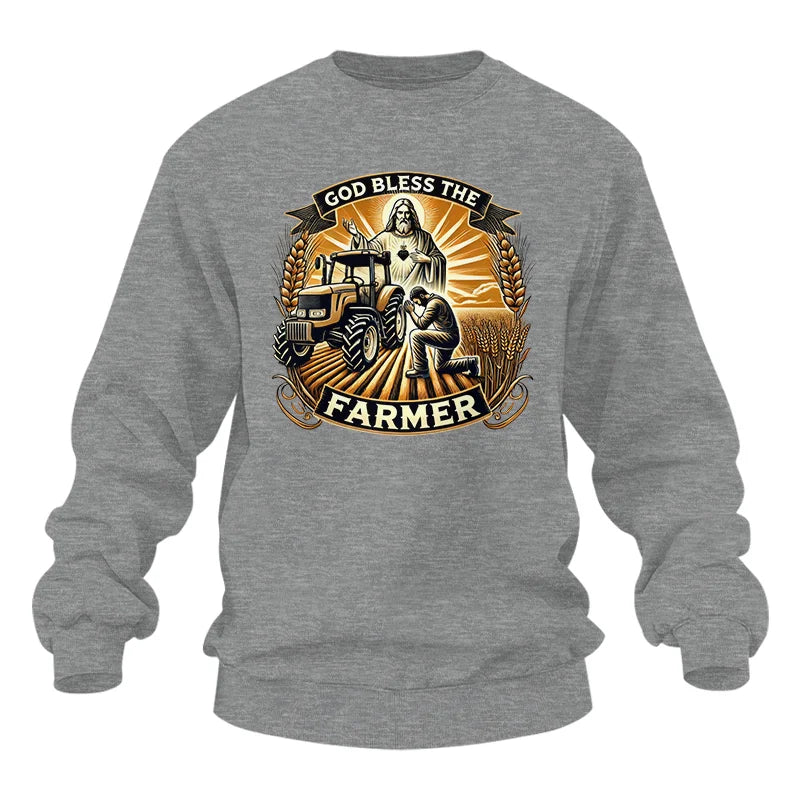 Image of God Bless The Farmer 2 - Unisex Heavy Blend™ Crewneck Sweatshirt