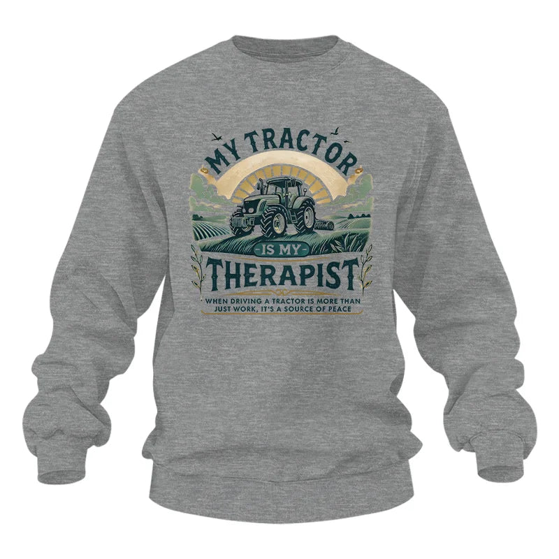 My Tractor Is My Therapist - Unisex Heavy Blend™ Crewneck Sweatshirt